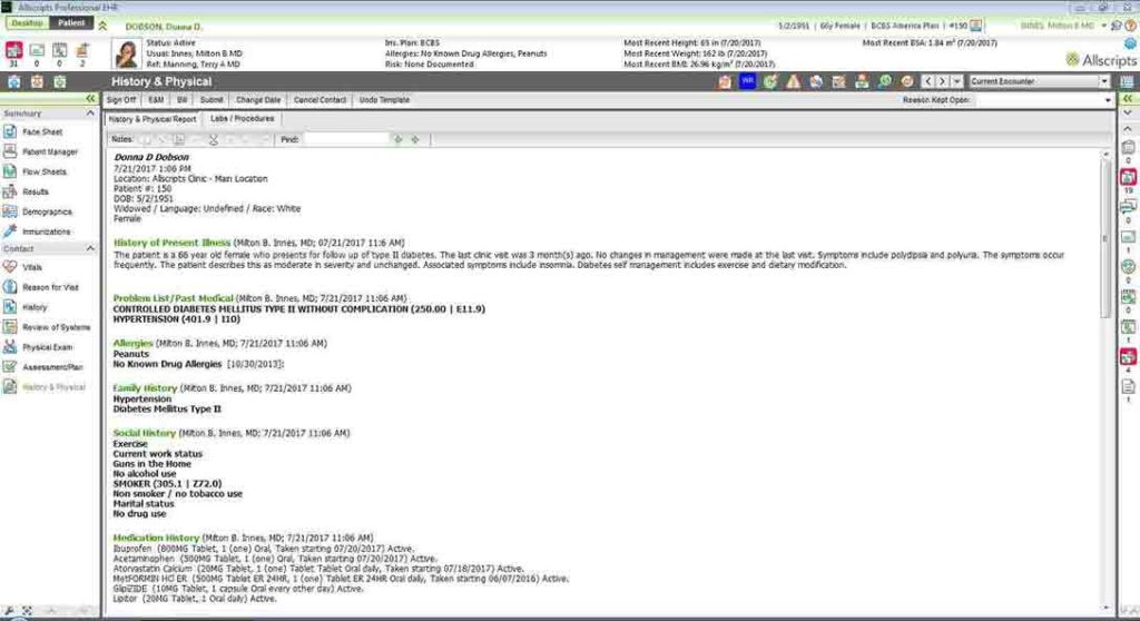 Allscripts EMR