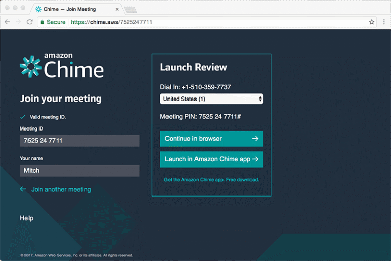 Amazon Chime Software