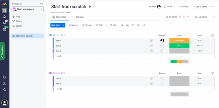 monday.com Software