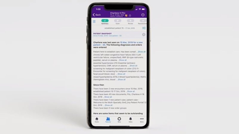 athenaOne EHR Mobile App