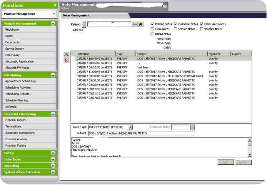Allscripts EMR