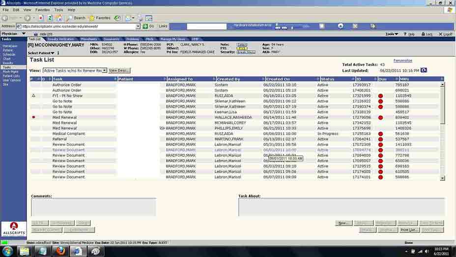Allscripts EMR