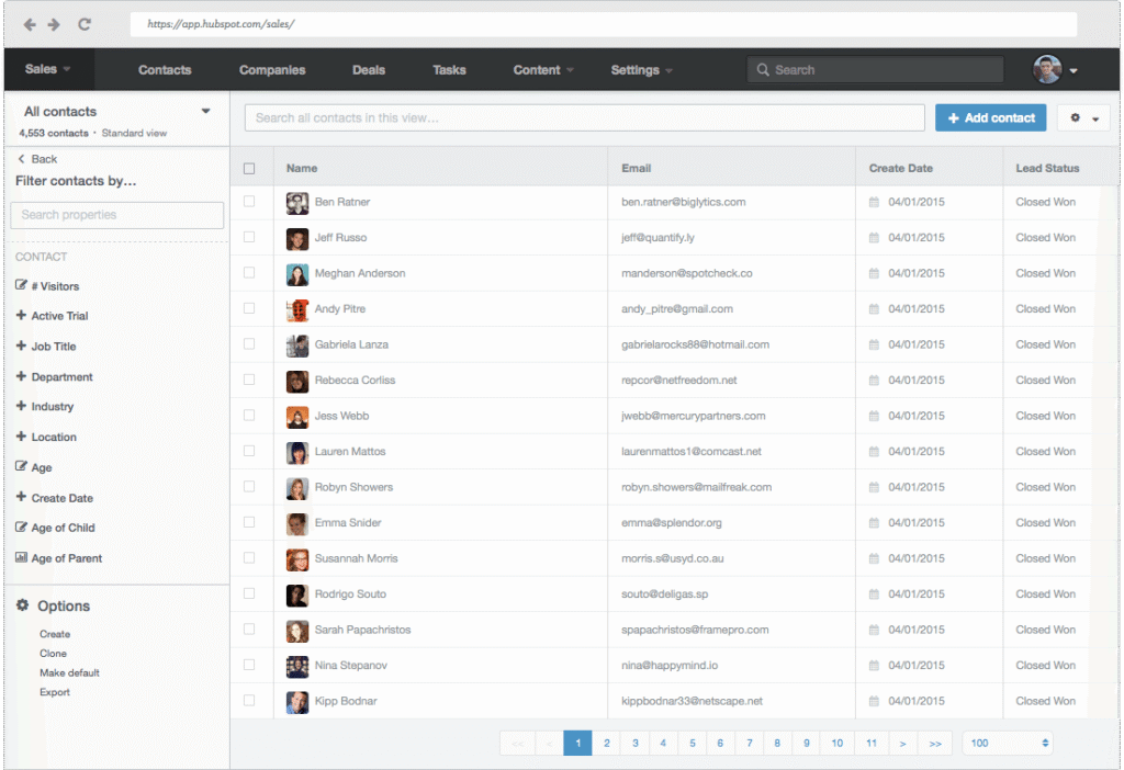 HubSpot CRM Software