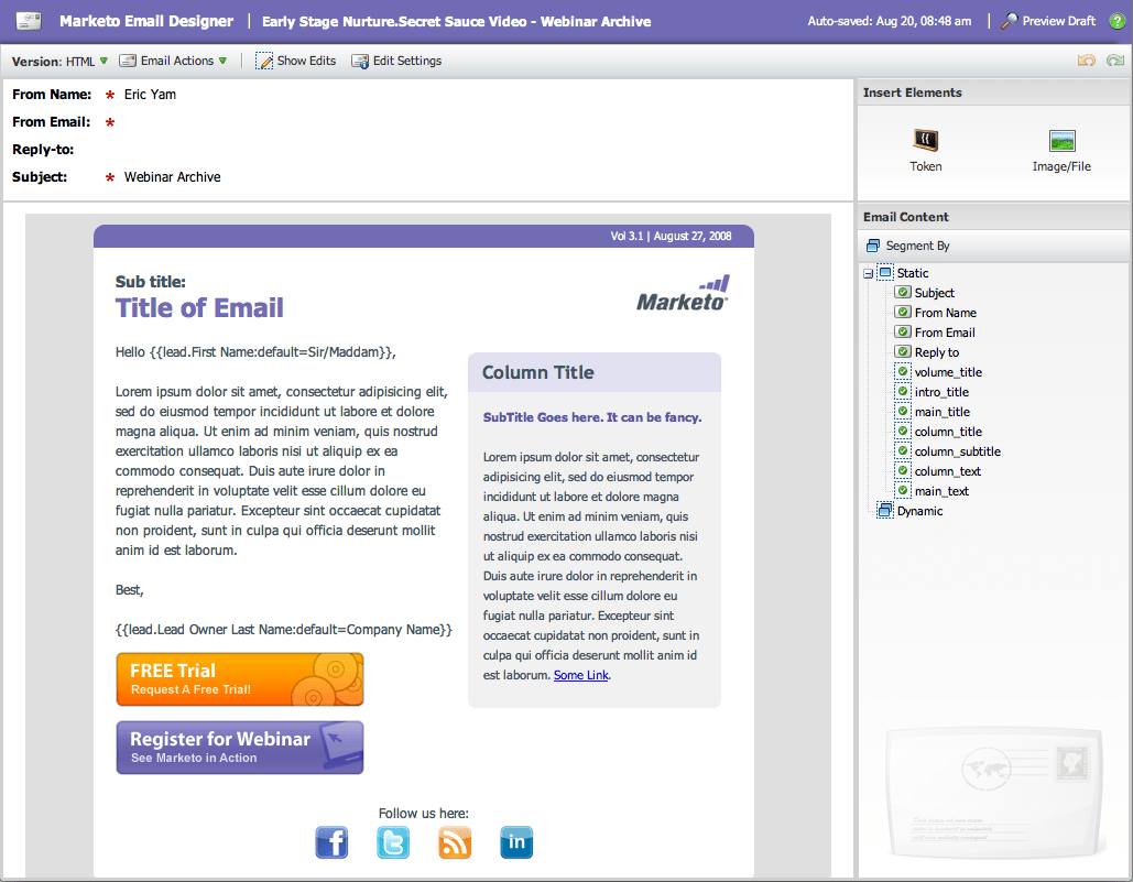 Marketo Engage Software