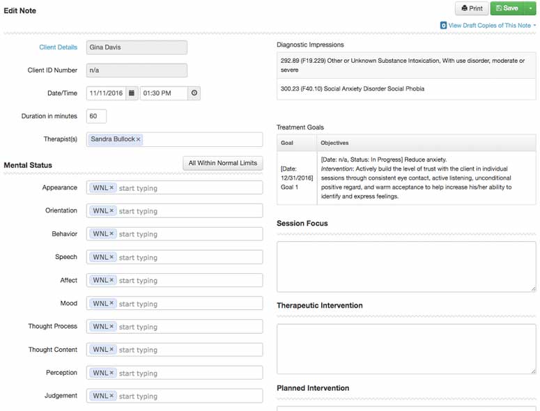 Ensora Mental Health (Formerly TheraNest)