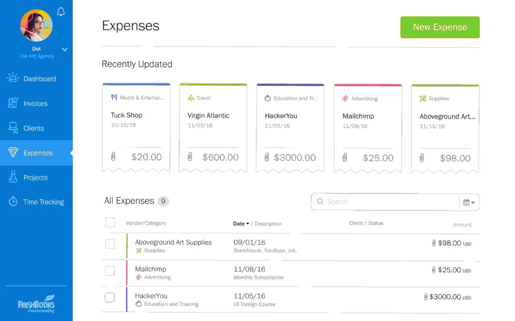 FreshBooks Software