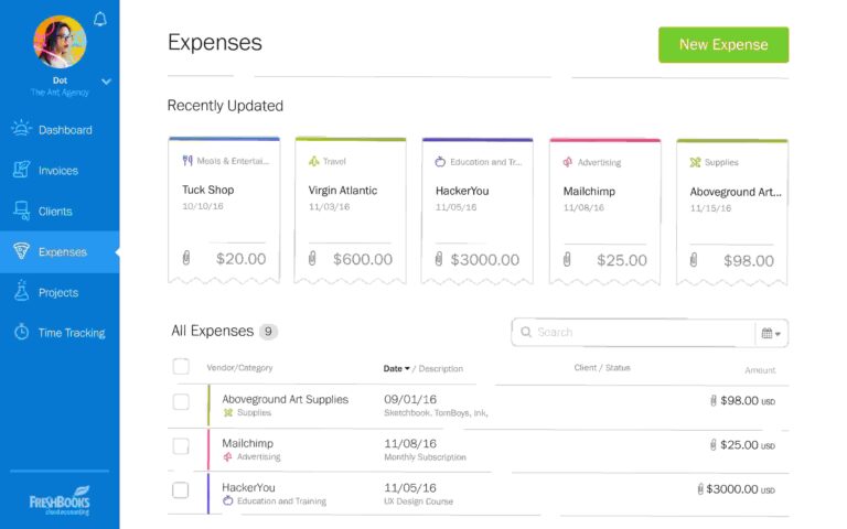 FreshBooks Software