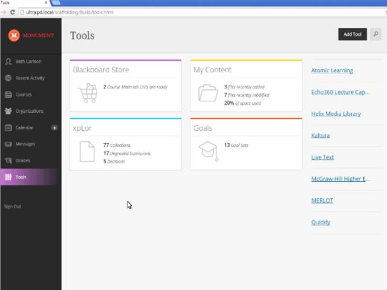 Blackboard Learn Software
