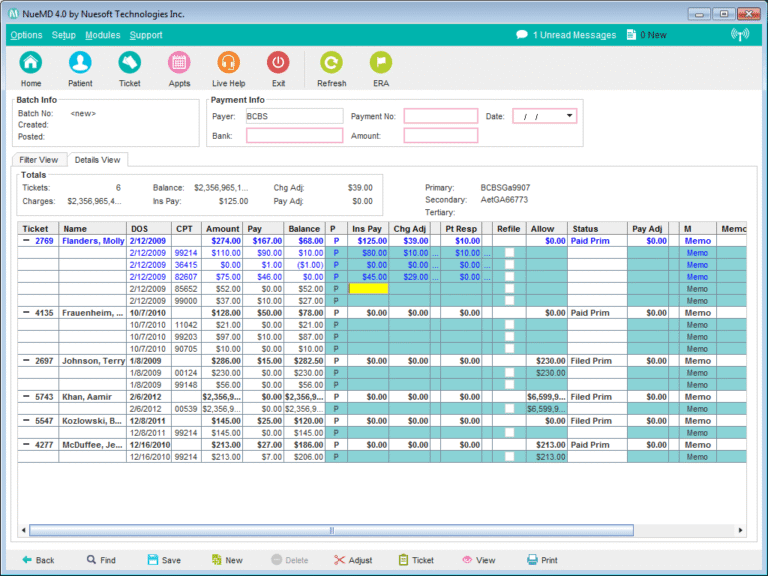 NueMD Software