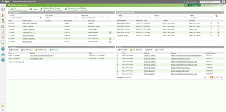 InSync EHR