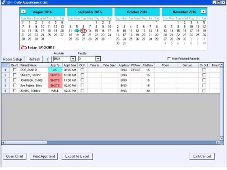 Patient Chart Manager EHR