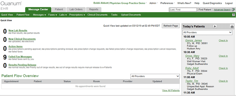 Quanum Practice Management