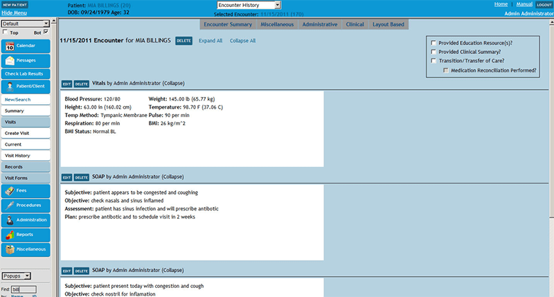 EncounterWorks EHR