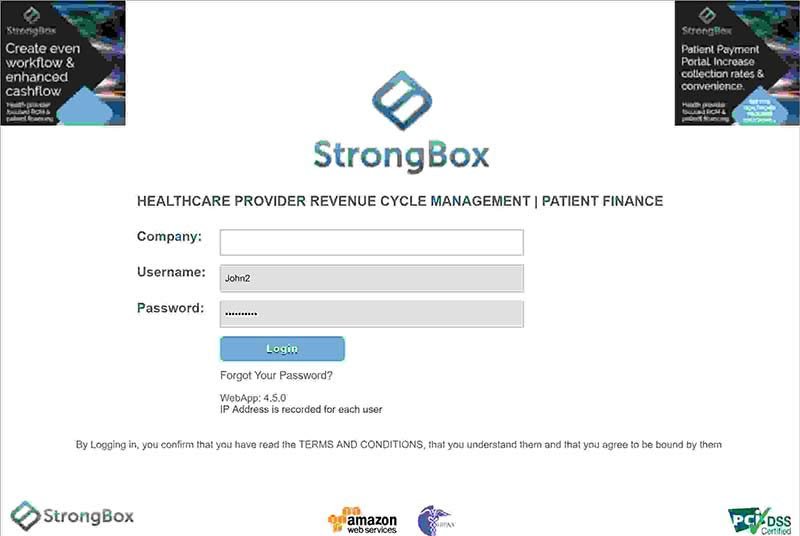 StrongBox RCM & Patient Finance