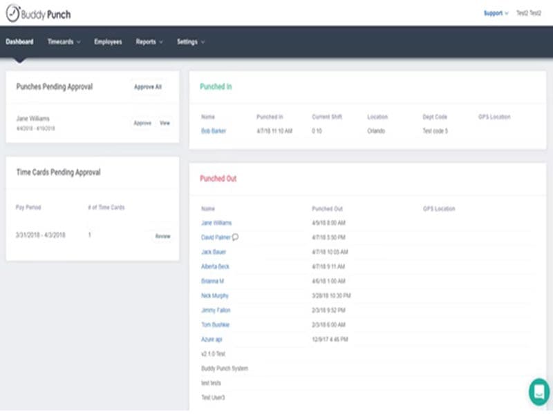 Buddy Punch Time Clock