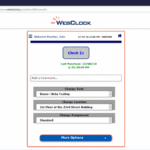 Webclock Management