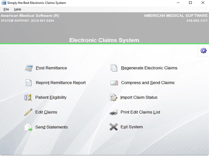 AMS ultra charts software