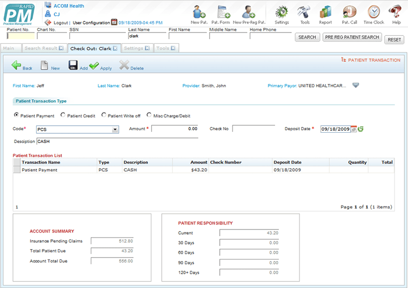 RAPID EHR