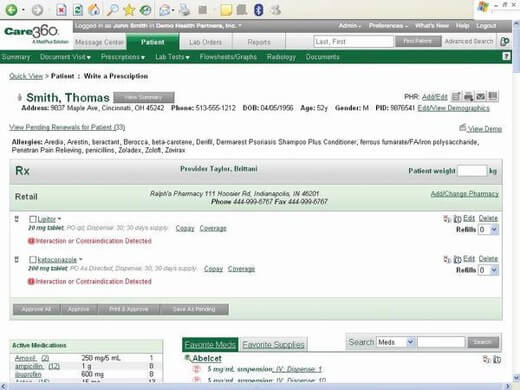 Quest Diagnostics EHR