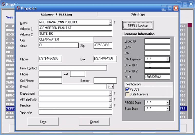 Futura Practice Management Software