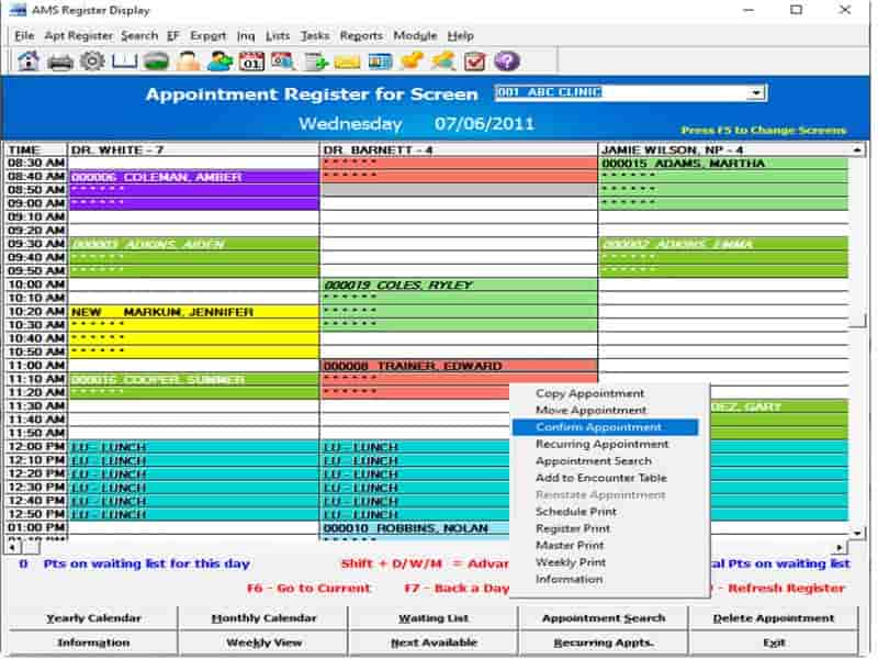 AMS ultra charts software