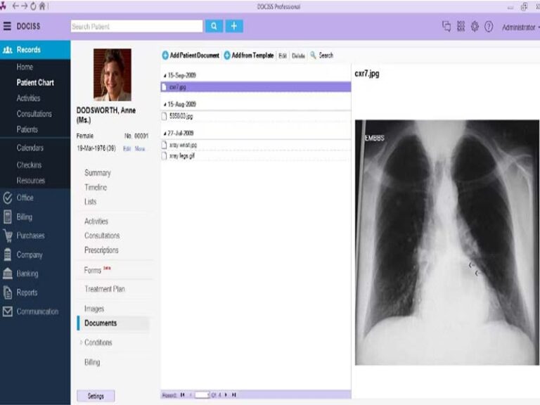 DOCISS EMR Software