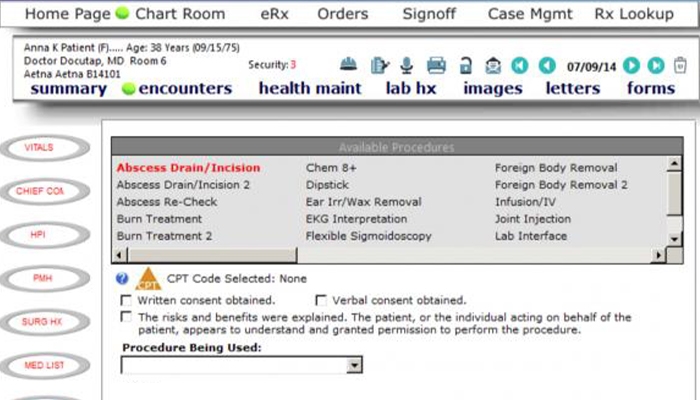 DocuTAP EMR