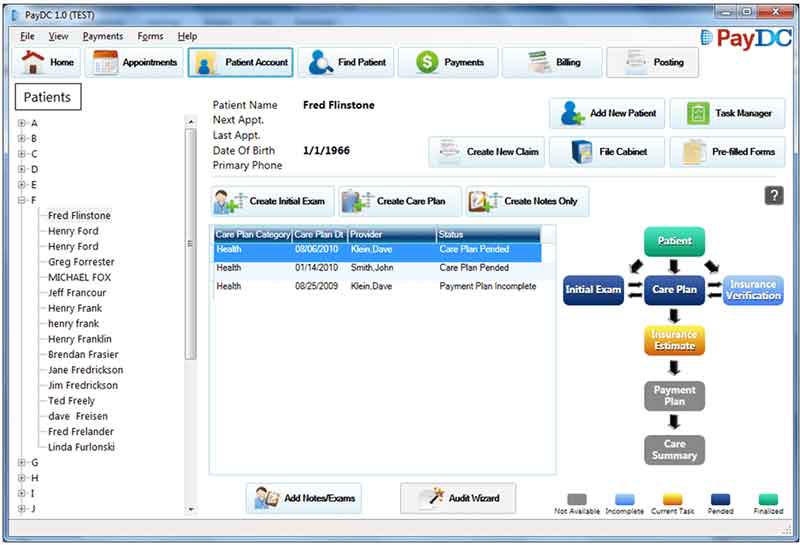 PayDC Chiropractic Software