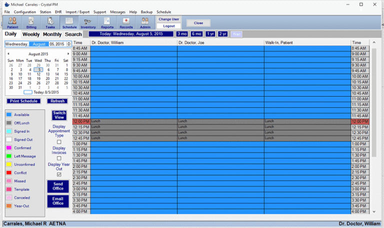 Crystal Practice Management