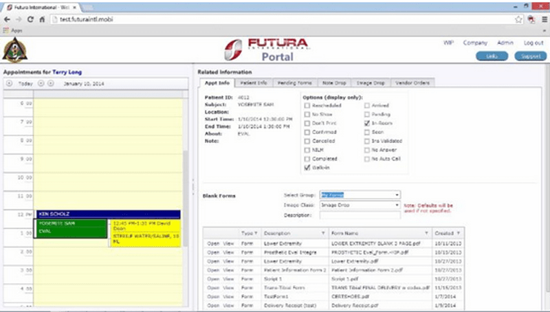 Futura Practice Management Software