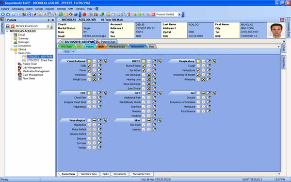 Sequel Systems EHR Software: Free Demo, Pricing & Features