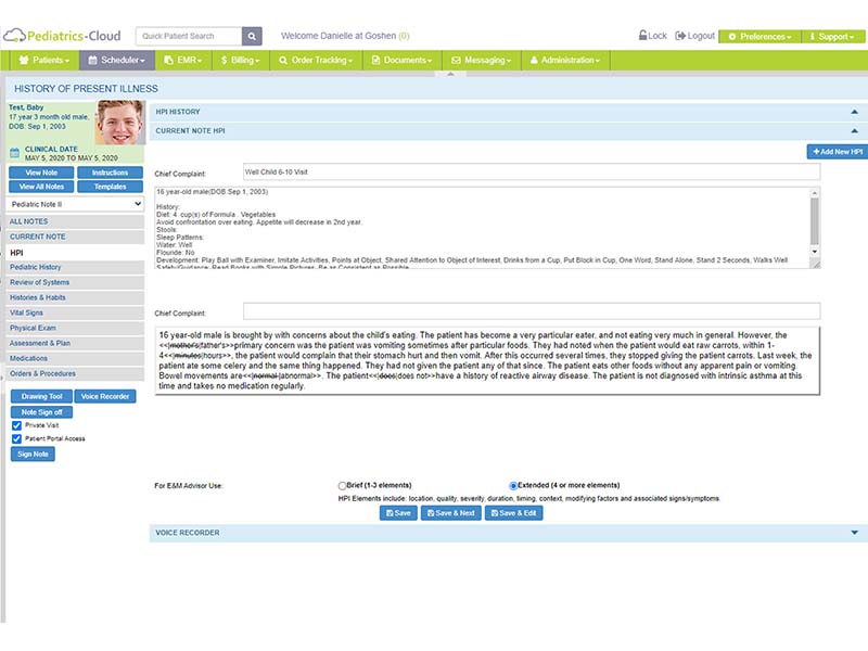 Pediatrics Cloud
