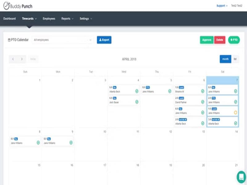 Buddy Punch Time Clock