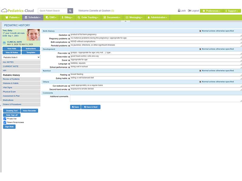 Pediatrics Cloud