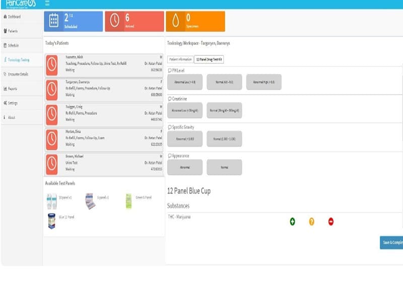 PainCareOS Software