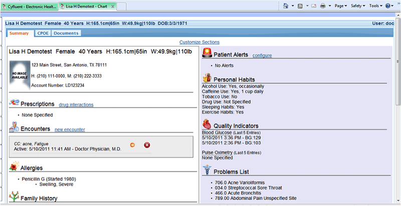 CyCHART EHR