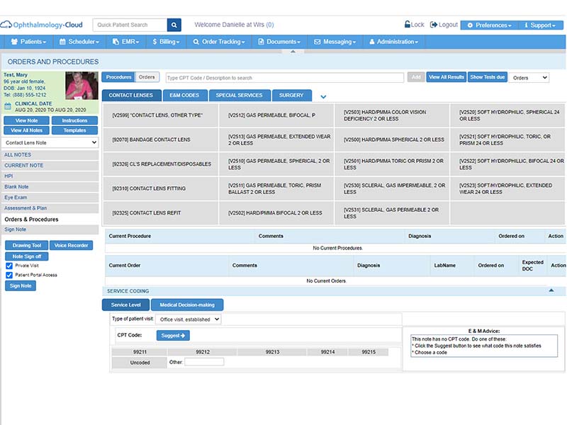 Ophthalmology-Cloud Software
