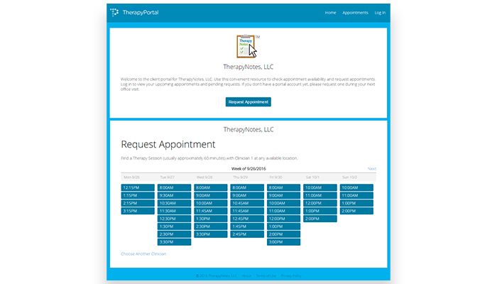 TherapyNotes EHR