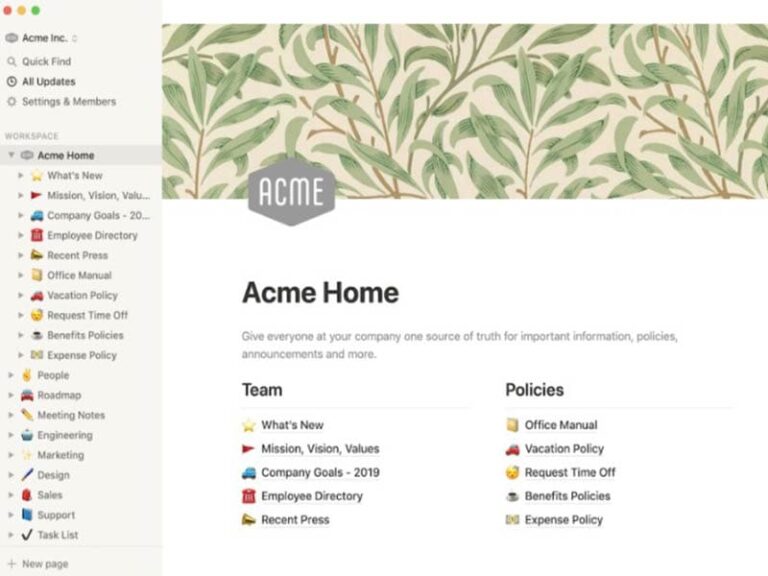 Notion Software