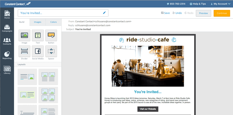 Constant Contact Software