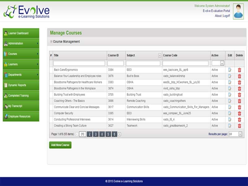 Evolve LMS