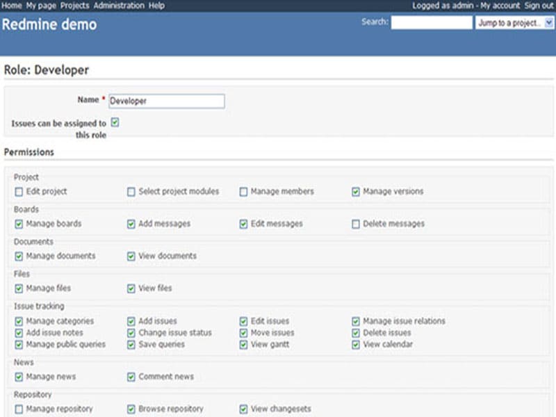 Redmine Software