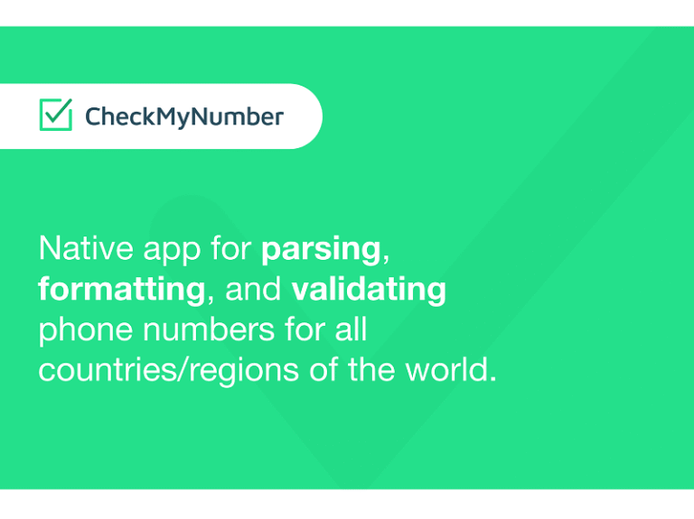 CheckMyNumber