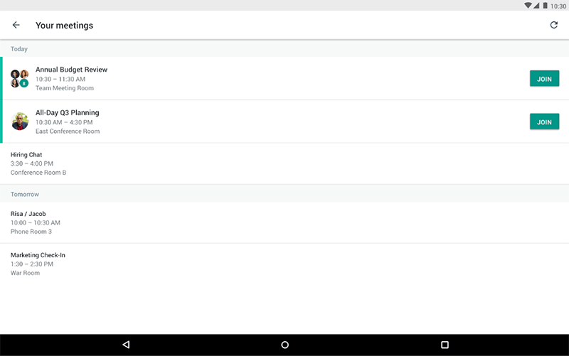 Google Hangouts Meet