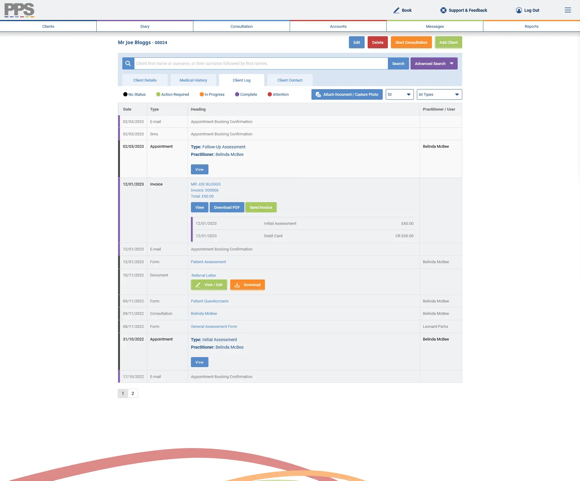 Private Practice Software