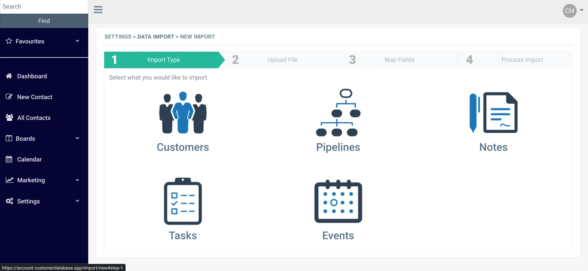 Customer Database App