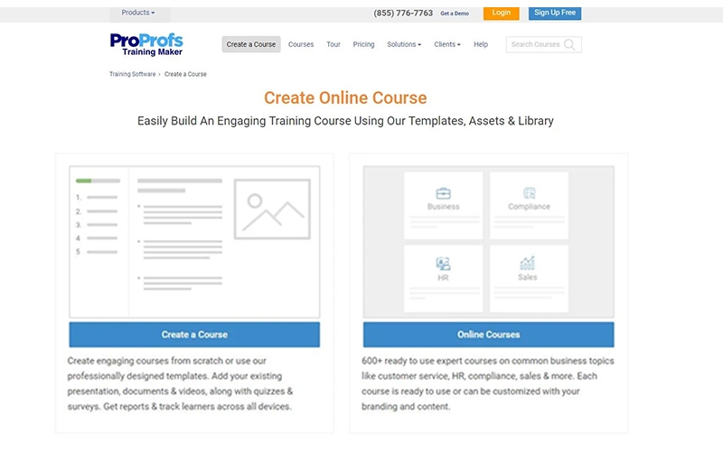 ProProfs LMS Software