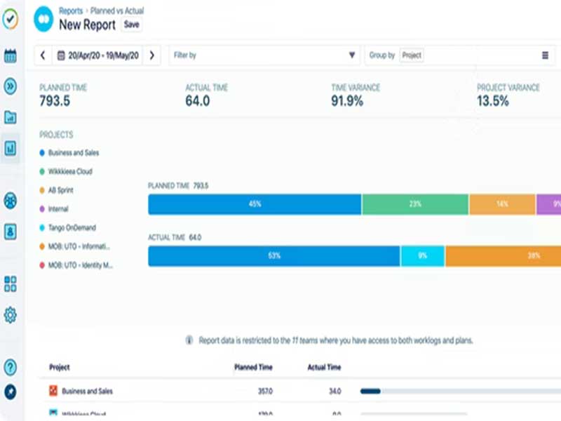 Tempo Timesheets software