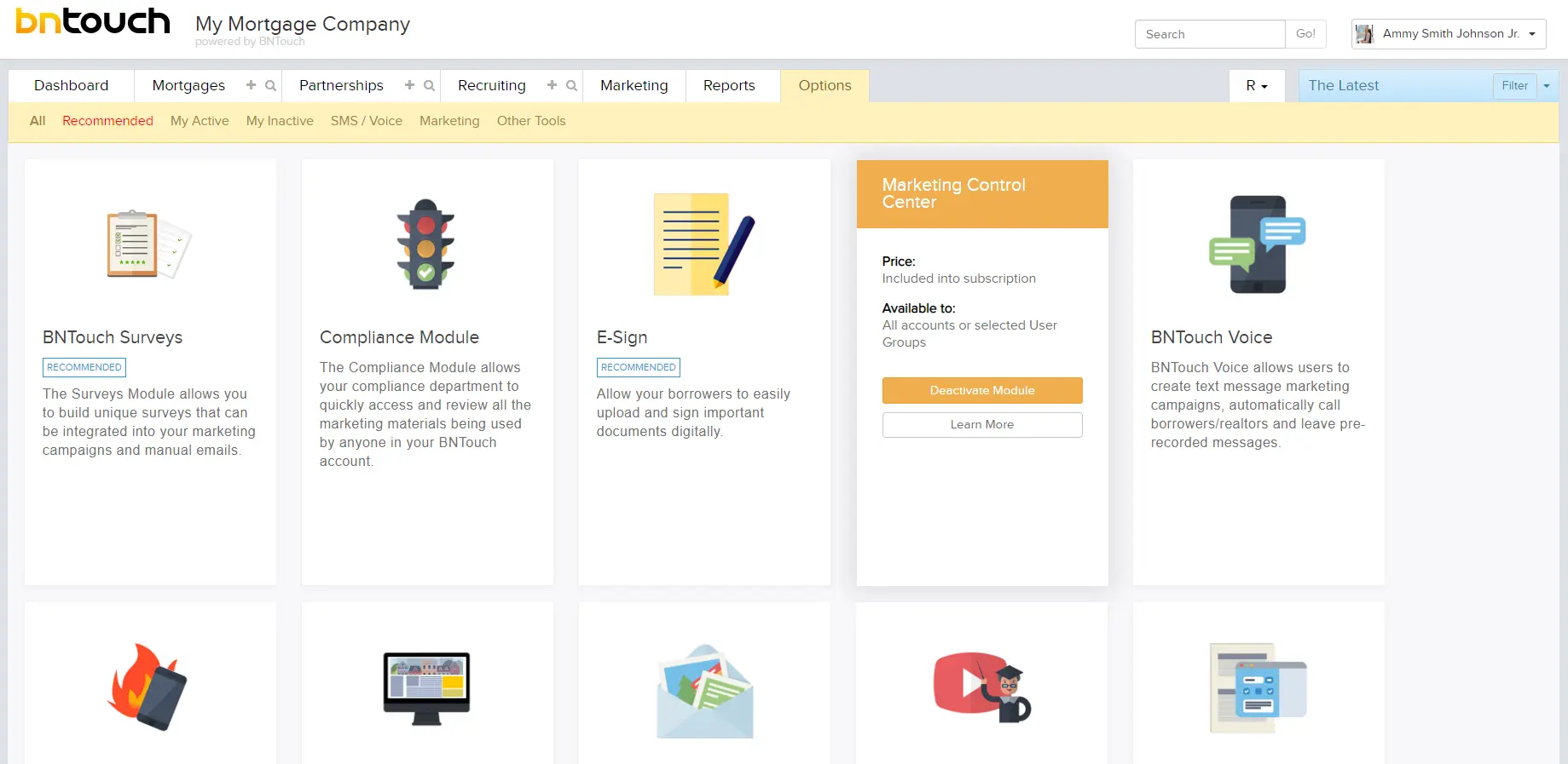 Bntouch Mortgage CRM