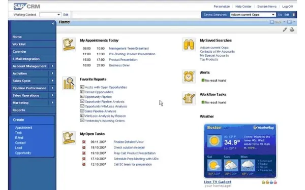 SAP CRM Software
